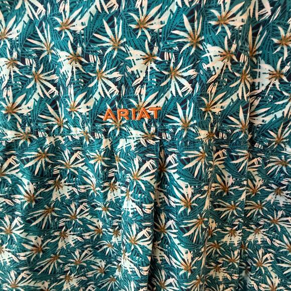 Ariat Men’s Button Down Shirt Size Large Western Cowboy - Picture 4 of 8